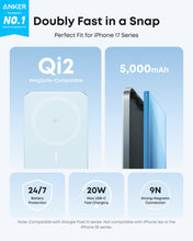 Load image into Gallery viewer, Anker Nano Power Bank (5K, MagGo, Slim)