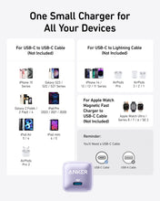 Load image into Gallery viewer, Anker Nano Charger (20W)