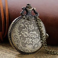 Load image into Gallery viewer, Women's Jewelry Design Exquisite Quartz Pocket Watch Necklace Elegant Retro Pendant Gift With FOB Chain Watches