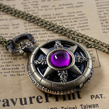 Load image into Gallery viewer, Women's Jewelry Design Exquisite Quartz Pocket Watch Necklace Elegant Retro Pendant Gift With FOB Chain Watches