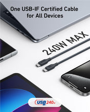 Load image into Gallery viewer, Anker <b>543</b> USB C to USB C Cable (240W, 10 ft)