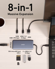 Load image into Gallery viewer, Anker <b>555</b> USB-C Hub (8-in-1)