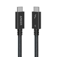 Load image into Gallery viewer, Anker Prime Thunderbolt 5 Cable (3.3 ft/1.7 ft, 80 Gbps, 240W)