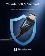 Load image into Gallery viewer, Anker Prime Thunderbolt 5 Cable (3.3 ft/1.7 ft, 80 Gbps, 240W)