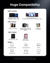 Load image into Gallery viewer, Anker Prime Thunderbolt 5 Cable (3.3 ft/1.7 ft, 80 Gbps, 240W)