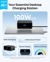 Load image into Gallery viewer, Anker Nano Charging Station (7-in-1, 100W)