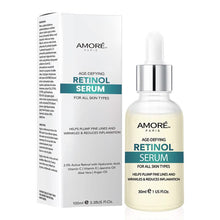 Load image into Gallery viewer, Amore Paris 2.5% Retinol Serum For Face With Hyaluronic Acid Night Facial Serum