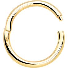 Load image into Gallery viewer, 14k Solid Yellow Gold Hinged Segment Ring Elegance 18G 5/16