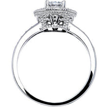 Load image into Gallery viewer, Sterling Silver Round Cubic Zirconia Ring -.80 ct tw