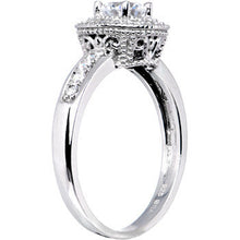 Load image into Gallery viewer, Sterling Silver Round Cubic Zirconia Ring -.80 ct tw