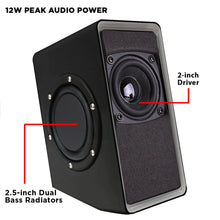Load image into Gallery viewer, GOgroove SonaVERSE O2i USB‑Powered LED Speaker Driver 2.0 – 14 W Peak