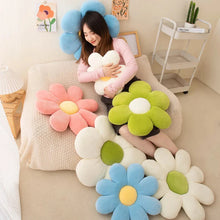 Load image into Gallery viewer, Flower-Shaped Plush Pillow – Cute Anime Cushion for Kids & Office