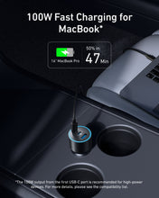 Load image into Gallery viewer, Anker Nano Car Charger (167.5W, 3 Ports)