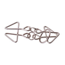 Load image into Gallery viewer, 3-Pack: Brain Teasers Mind Games IQ Metal Puzzles