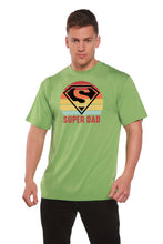 Load image into Gallery viewer, Super Dad Men's Bamboo Viscose/Organic Cotton Short Sleeve Graphic T-Shirt