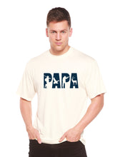 Load image into Gallery viewer, PAPA Men's Bamboo Viscose/Organic Cotton Short Sleeve Graphic T-Shirt