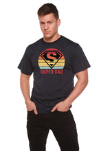 Load image into Gallery viewer, Super Dad Men's Bamboo Viscose/Organic Cotton Short Sleeve Graphic T-Shirt