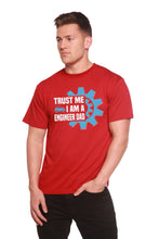 Load image into Gallery viewer, Trust Me I'm a Engineer Dad Men's Bamboo Viscose/Organic Cotton Short Sleeve Graphic T-Shirt