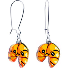 Load image into Gallery viewer, Acrylicious Quaso Croissant Dangle Earrings by Onyx O