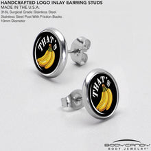 Load image into Gallery viewer, That is Bananas Stud Earrings by Onyx O