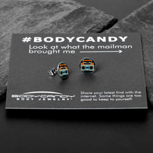 Load image into Gallery viewer, Retro Boombox Stud Earrings by Onyx O