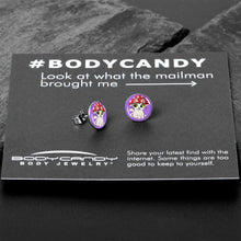 Load image into Gallery viewer, Polka Dot Mushroom Hat Cat Stud Earrings by Onyx O
