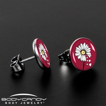 Load image into Gallery viewer, Love Me Not Flower Stud Earrings by Onyx O