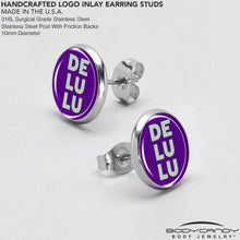 Load image into Gallery viewer, Word DELULU Stud Earrings by Onyx O