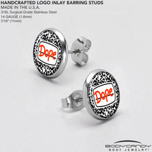 Load image into Gallery viewer, Dope Composition Notebook Stud Earrings by Onyx O