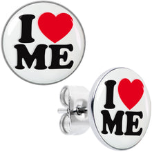 Load image into Gallery viewer, I Love Me Stud Earrings by Onyx O
