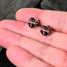 Load image into Gallery viewer, Karmic Boomerang Stud Earrings by Onyx O