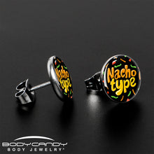 Load image into Gallery viewer, Nacho Type Stud Earrings by Onyx O