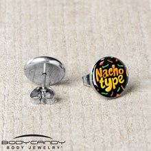 Load image into Gallery viewer, Nacho Type Stud Earrings by Onyx O