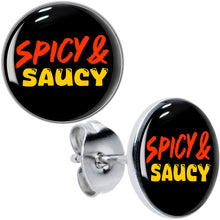 Load image into Gallery viewer, Spicy and Saucy Stud Earrings by Onyx O
