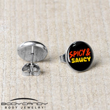 Load image into Gallery viewer, Spicy and Saucy Stud Earrings by Onyx O