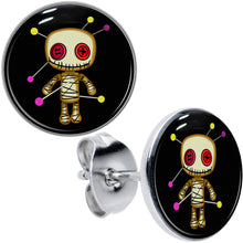 Load image into Gallery viewer, Voodoo Doll Stud Earrings by Onyx O