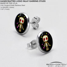 Load image into Gallery viewer, Voodoo Doll Stud Earrings by Onyx O