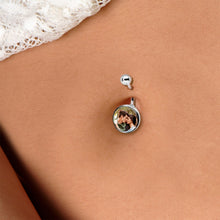 Load image into Gallery viewer, Custom Photo Belly Ring