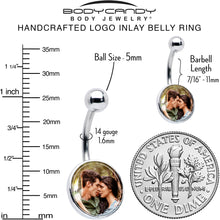 Load image into Gallery viewer, Custom Photo Belly Ring
