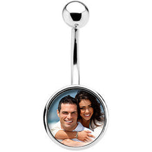 Load image into Gallery viewer, Custom Photo Belly Ring