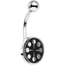 Load image into Gallery viewer, Phases of the Moon Belly Ring