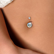 Load image into Gallery viewer, Tropical Paradise Beach Please Belly Ring