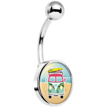 Load image into Gallery viewer, Tropical Beach Cruiser Belly Ring