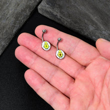 Load image into Gallery viewer, Avocado Oh BFF Set of 2 Belly Rings by Onyx O