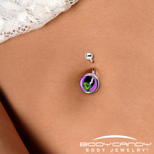 Load image into Gallery viewer, Bride of Frankenstein Belly Ring by Onyx O