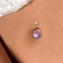 Load image into Gallery viewer, Polka Dot Mushroom Hat Cat Belly Ring by Onyx O