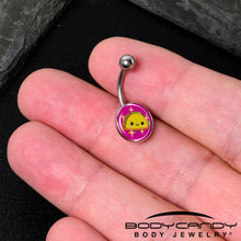 Load image into Gallery viewer, Mexican Fiesta Cute Taco Belly Ring by Onyx O