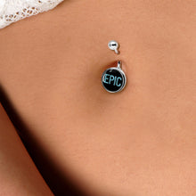 Load image into Gallery viewer, Epic Blue Belly Ring