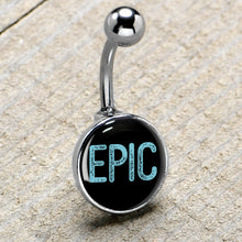 Load image into Gallery viewer, Epic Blue Belly Ring