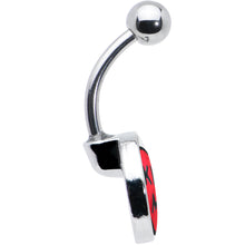 Load image into Gallery viewer, Kiss Me Candy Heart Belly Ring by Onyx O